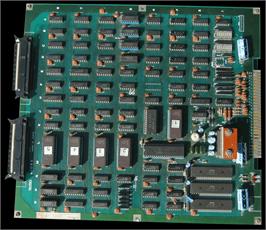 Printed Circuit Board for Solomon's Key.