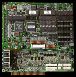 Printed Circuit Board for Street Fighter EX 2.