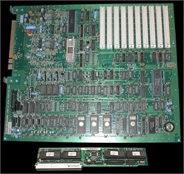 Printed Circuit Board for Super Mario Bros. 3.