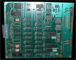 Printed Circuit Board for Super Pac-Man.