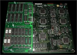 Printed Circuit Board for Virtua Fighter.