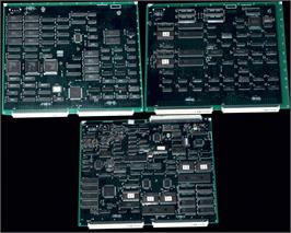 Printed Circuit Board for Winning Run Suzuka Grand Prix.