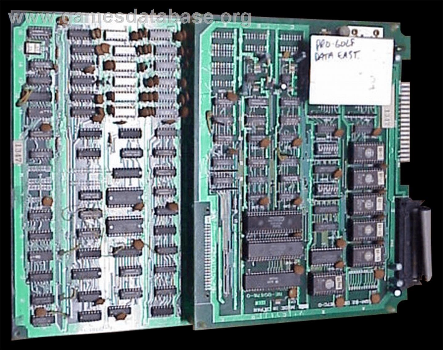 18 Holes Pro Golf - Arcade - Artwork - PCB