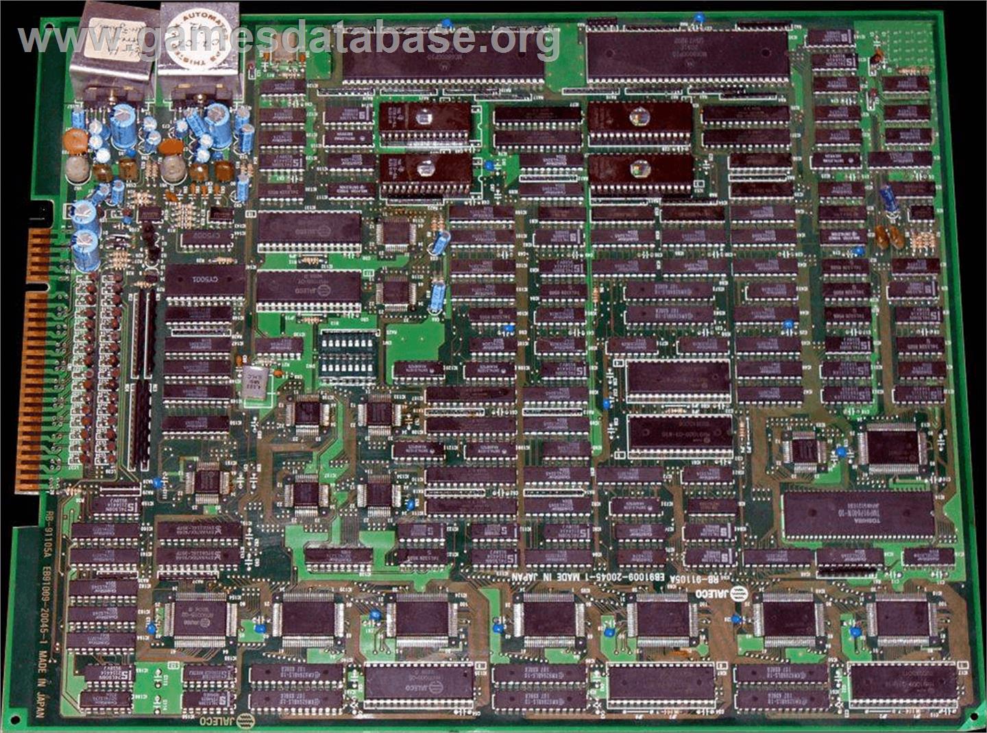 64th. Street - A Detective Story - Arcade - Artwork - PCB