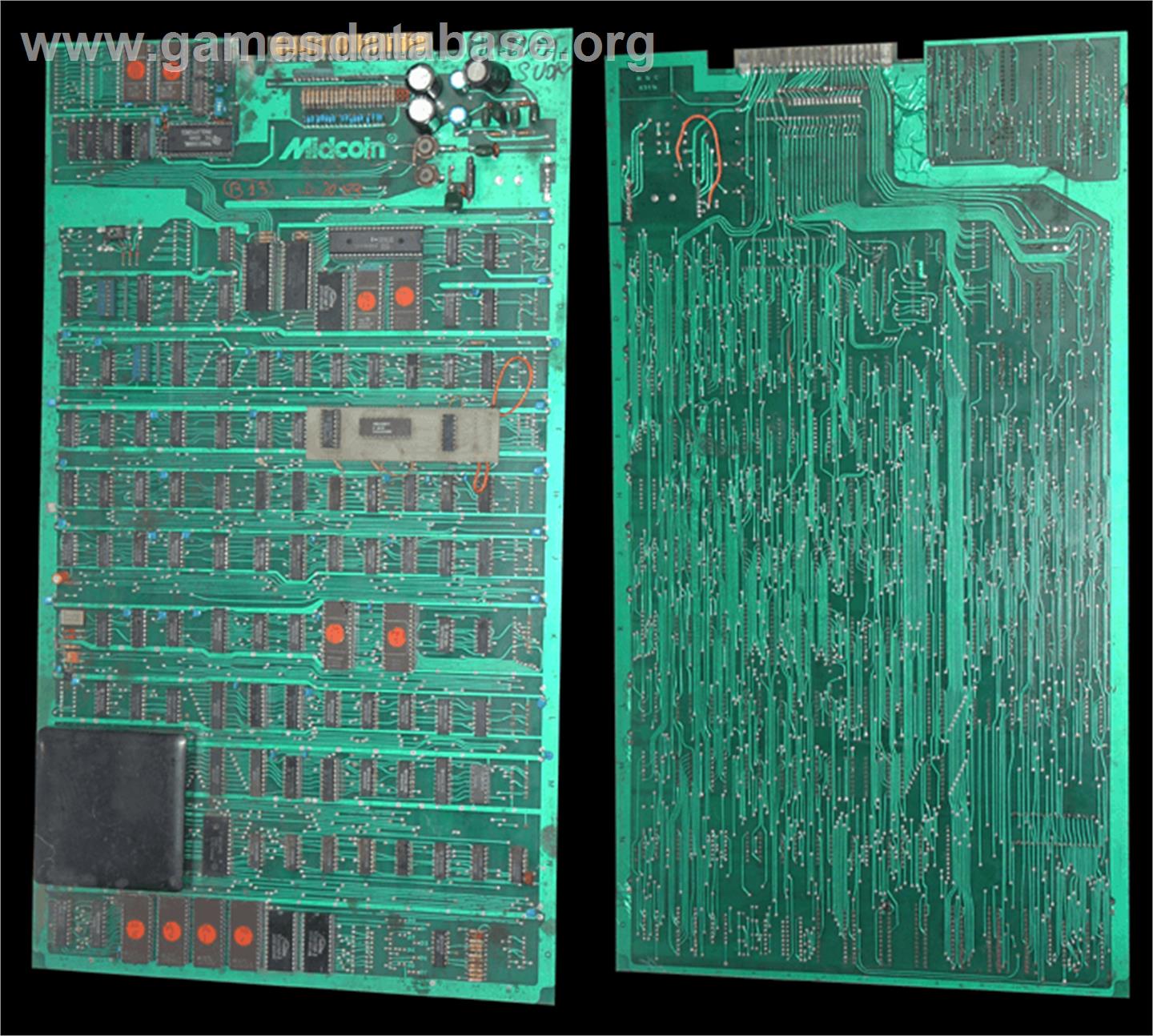 A. D. 2083 - Arcade - Artwork - PCB