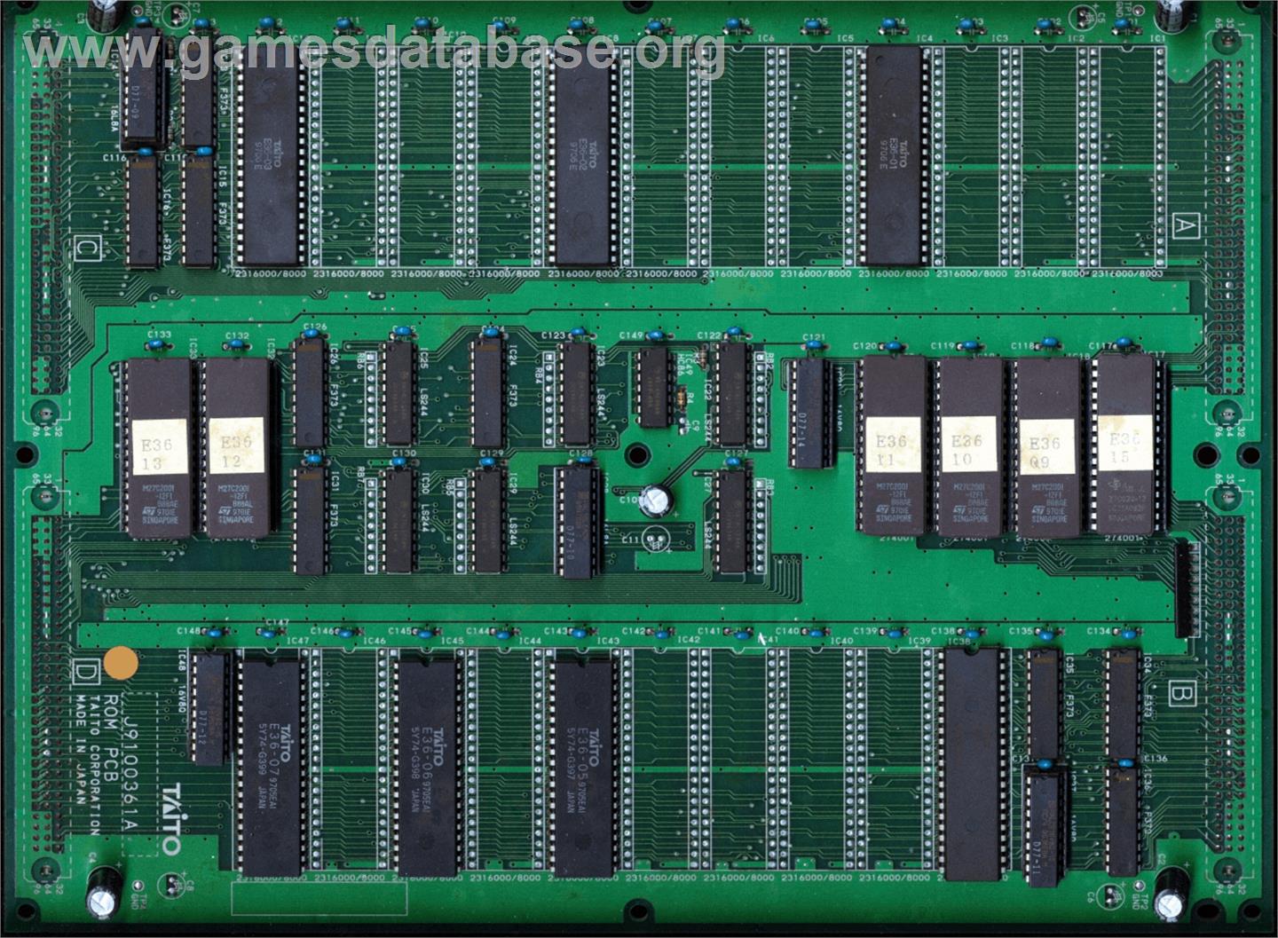 Arkanoid Returns - Arcade - Artwork - PCB