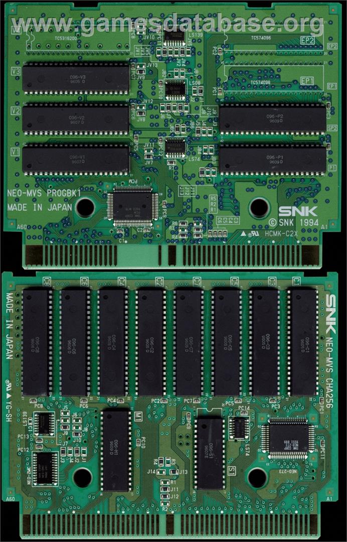 Art of Fighting 3 - The Path of the Warrior - Arcade - Artwork - PCB