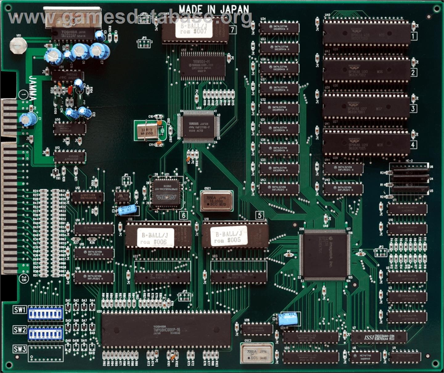 Bang Bang Ball - Arcade - Artwork - PCB