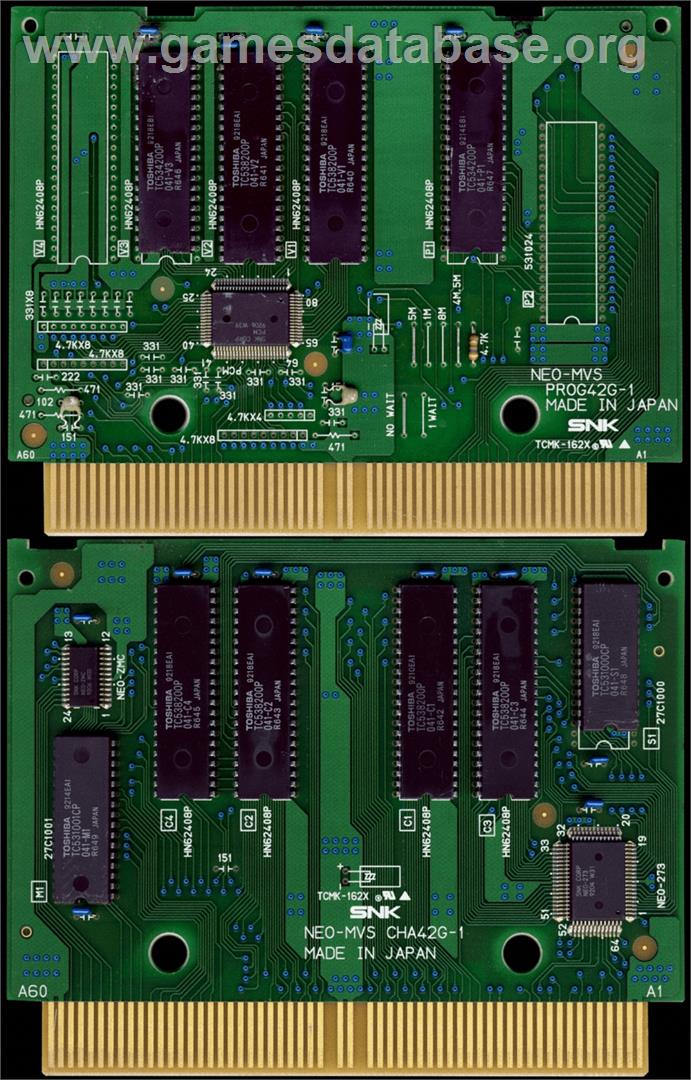 Baseball Stars 2 - Arcade - Artwork - PCB