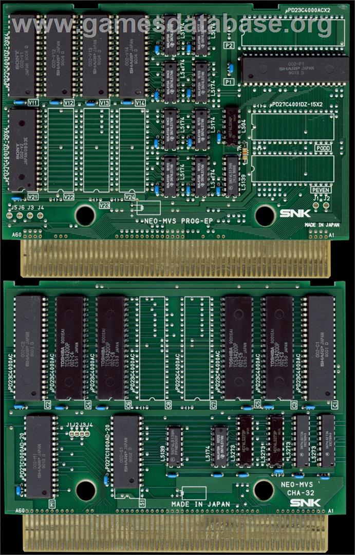 Baseball Stars Professional - Arcade - Artwork - PCB