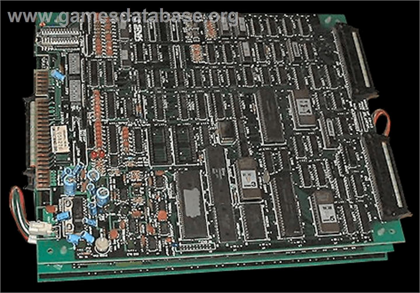 Bermuda Triangle - Arcade - Artwork - PCB