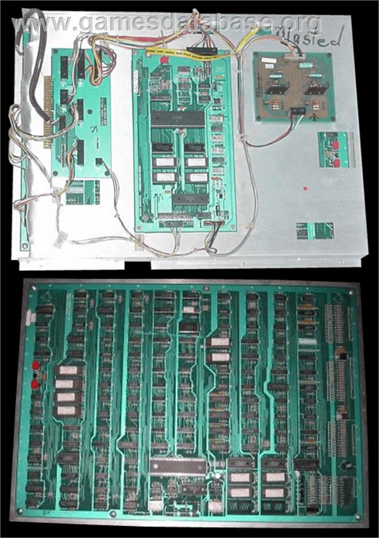 Blasted - Arcade - Artwork - PCB