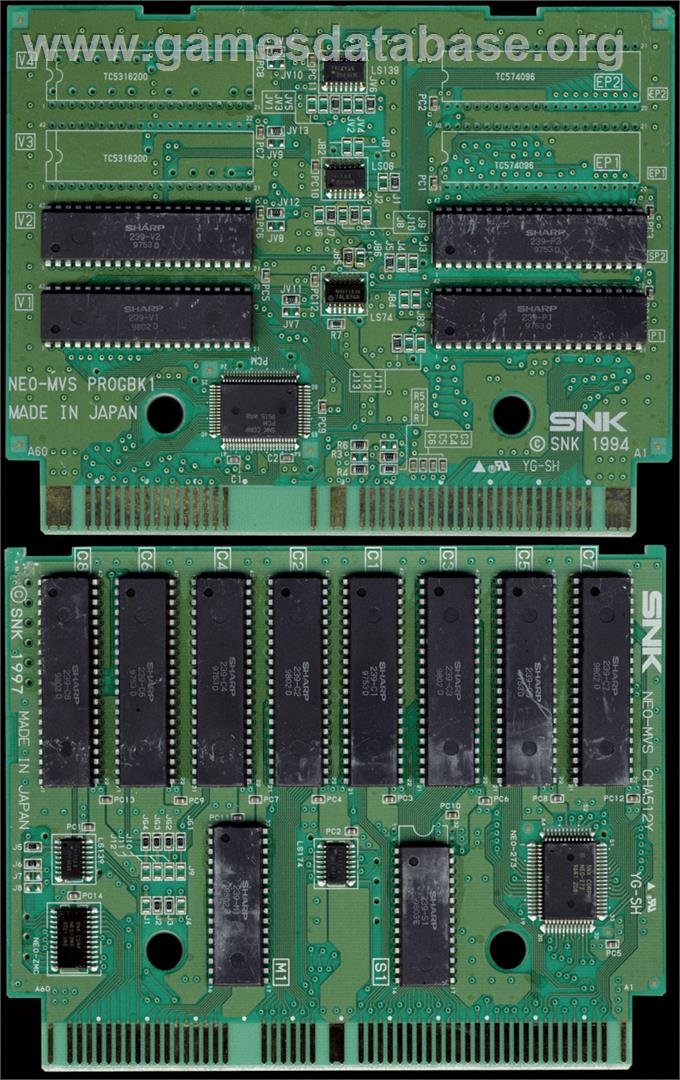 Blazing Star - Arcade - Artwork - PCB