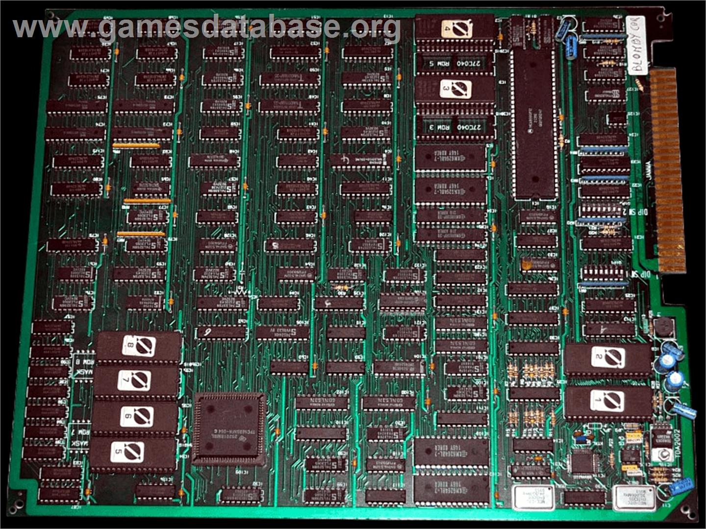 Blomby Car - Arcade - Artwork - PCB