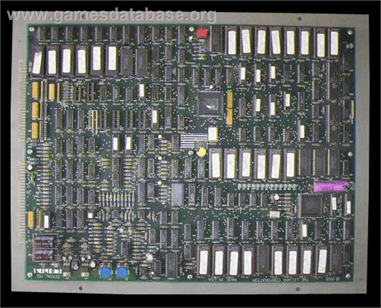 Brute Force - Arcade - Artwork - PCB