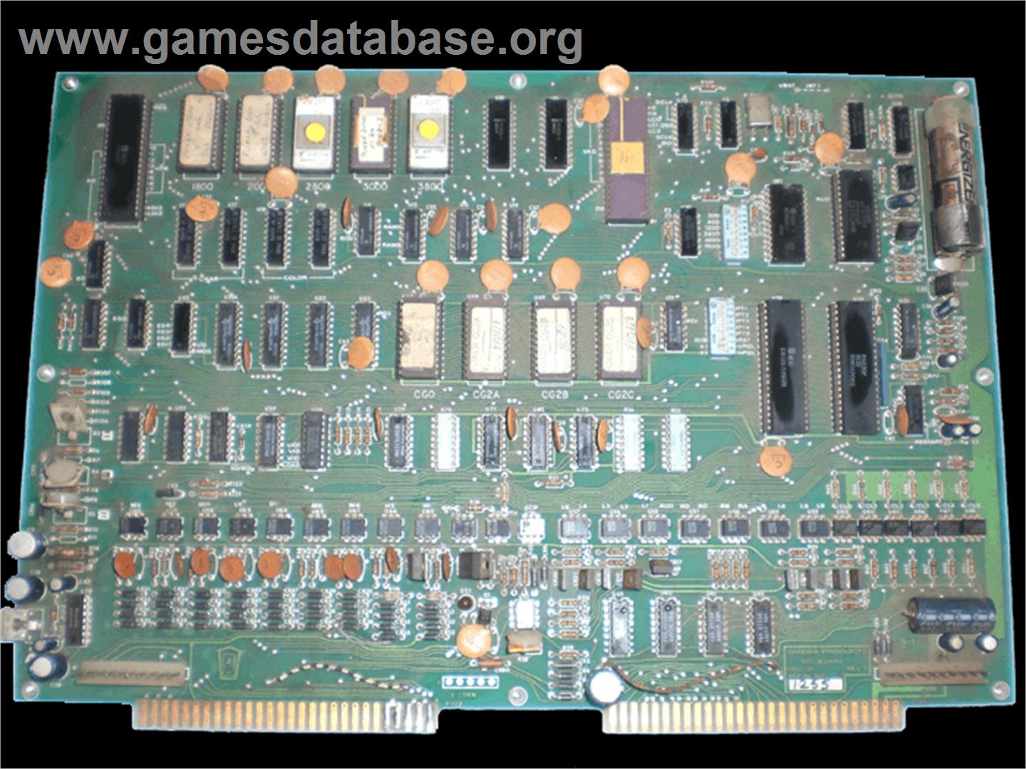 Cal Omega - Game 7.4 - Arcade - Artwork - PCB