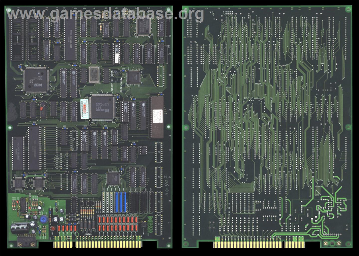 Chain Reaction - Arcade - Artwork - PCB