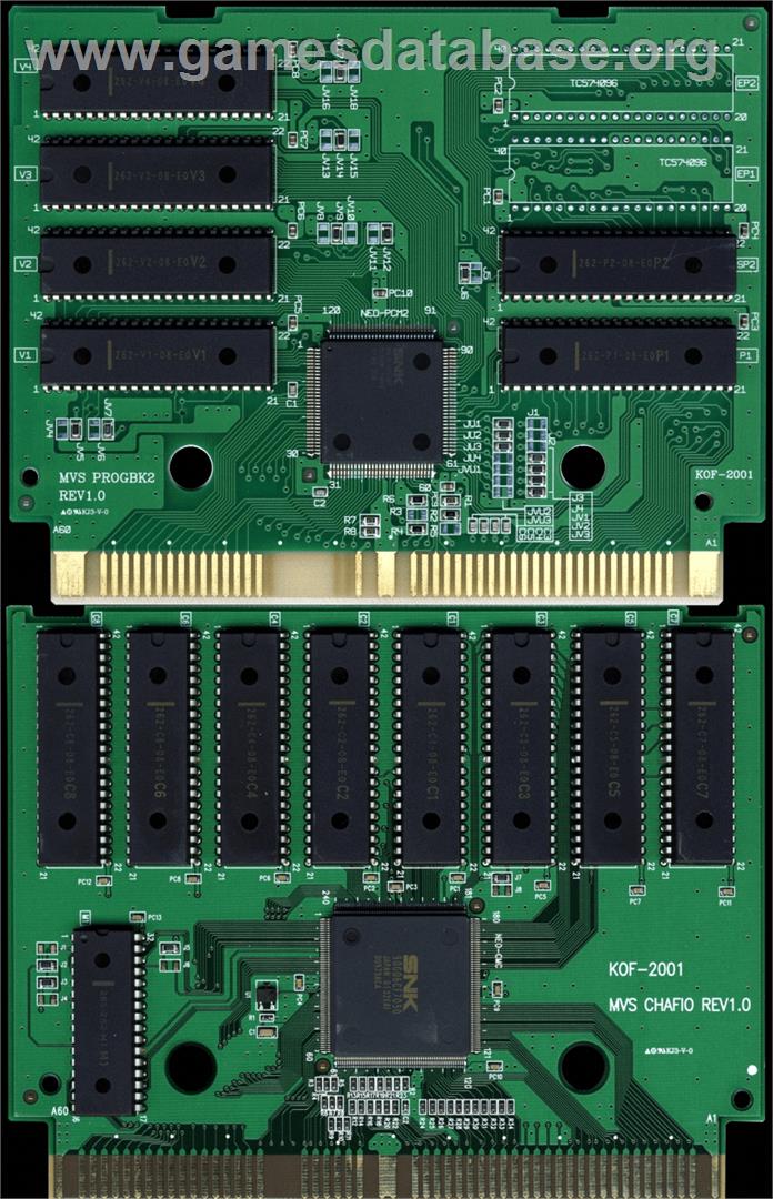 Crouching Tiger Hidden Dragon 2003 Super Plus - Arcade - Artwork - PCB
