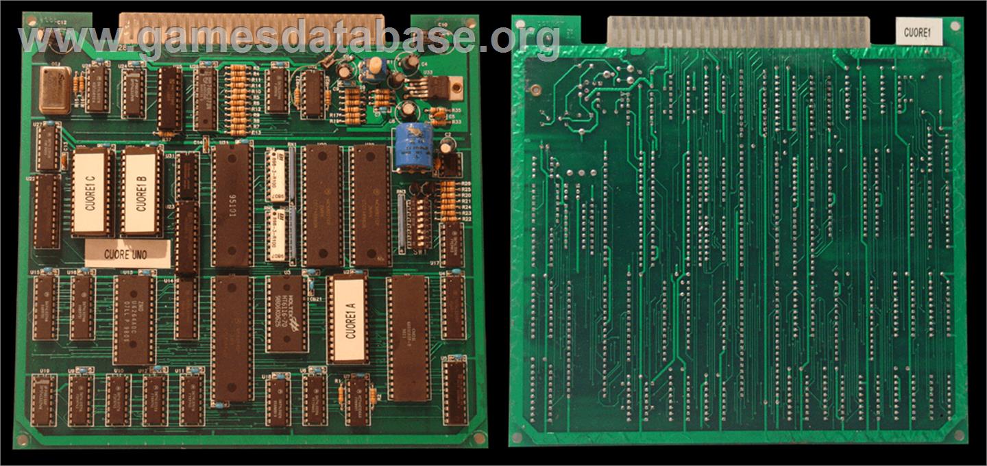 Cuore 1 - Arcade - Artwork - PCB