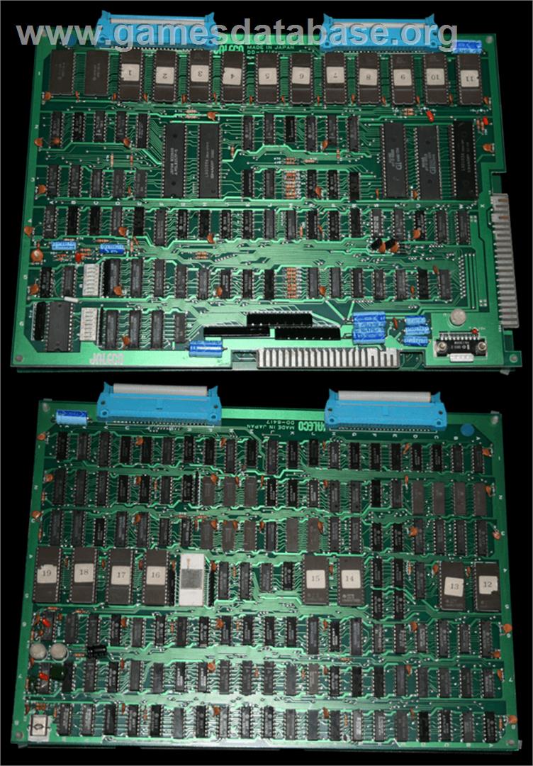 D-Day - Arcade - Artwork - PCB