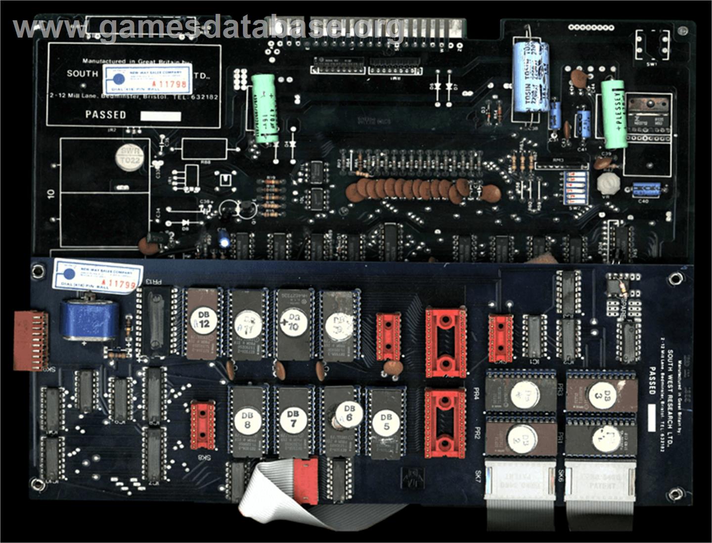 Dambusters - Arcade - Artwork - PCB