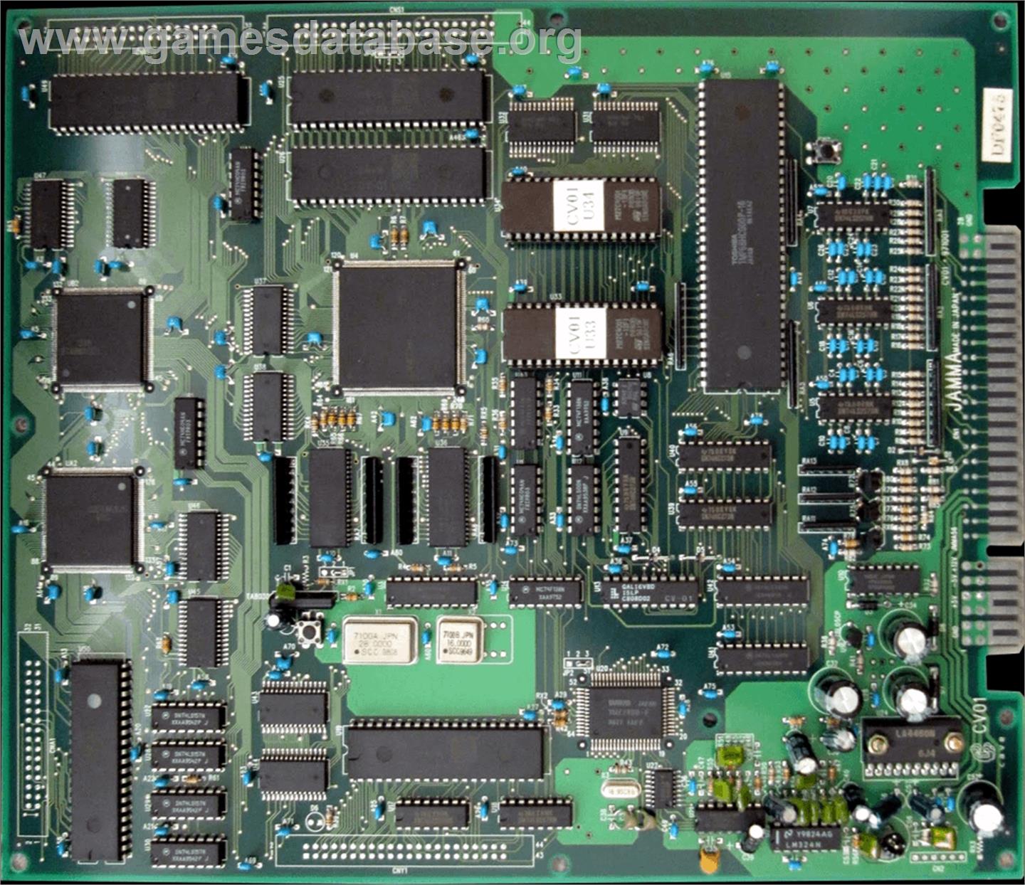 Dangun Feveron - Arcade - Artwork - PCB