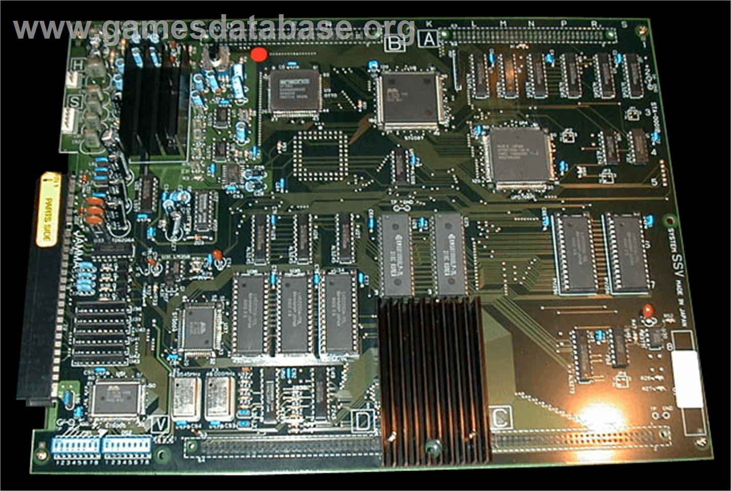 Drift Out '94 - The Hard Order - Arcade - Artwork - PCB