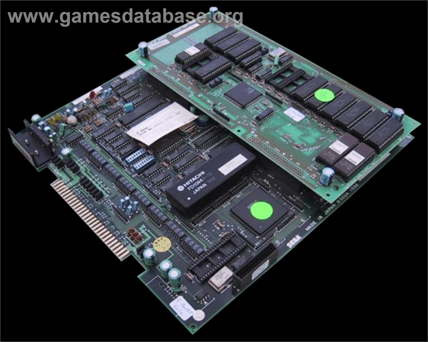 E-Swat - Cyber Police - Arcade - Artwork - PCB