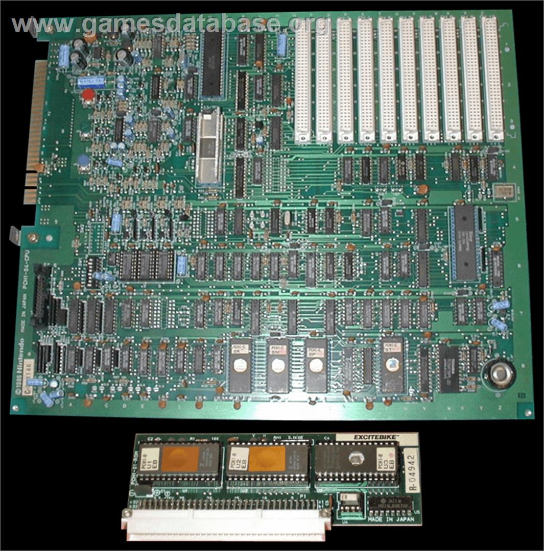 Excite Bike - Arcade - Artwork - PCB