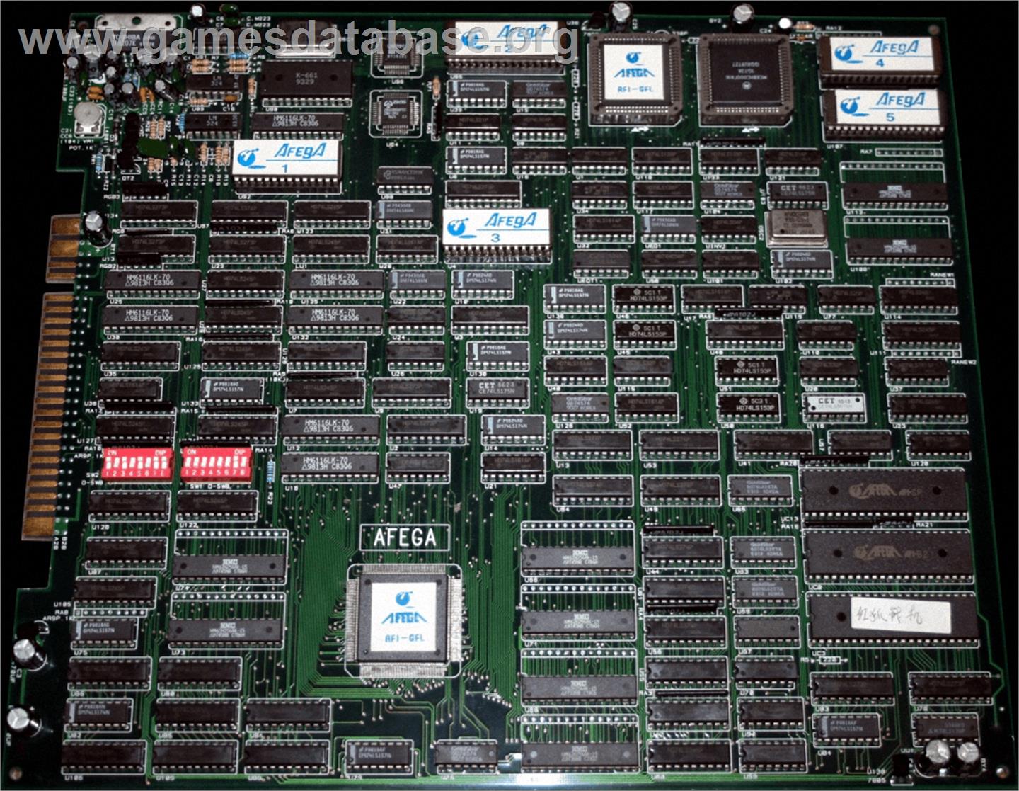 Fire Hawk - Arcade - Artwork - PCB