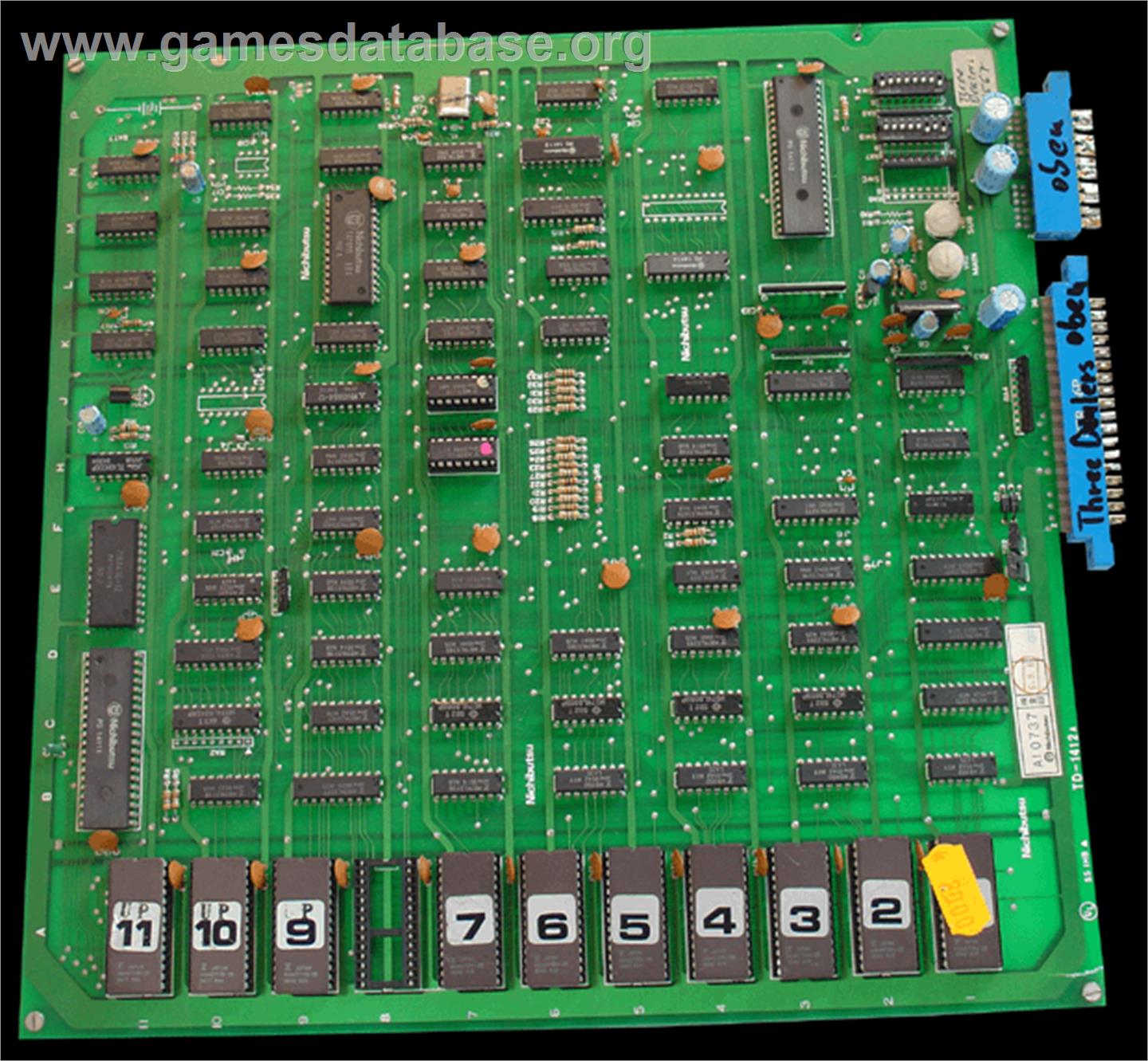 Gals Ds - Three Dealers Casino House - Arcade - Artwork - PCB