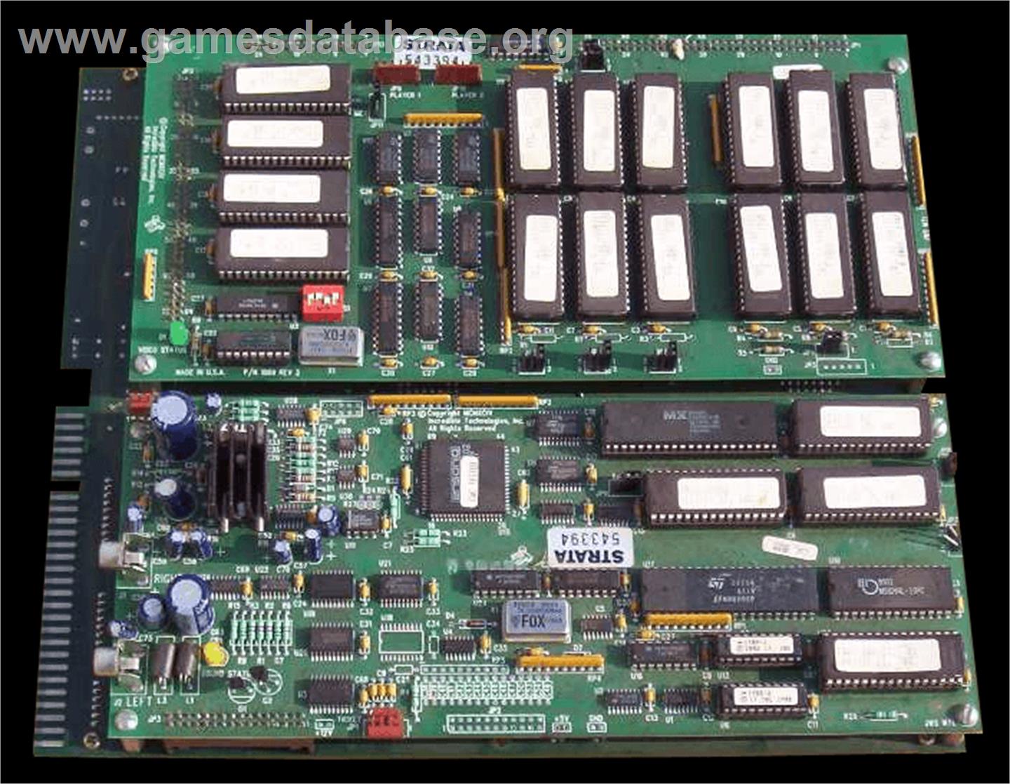 Golden Tee 3D Golf Tournament - Arcade - Artwork - PCB