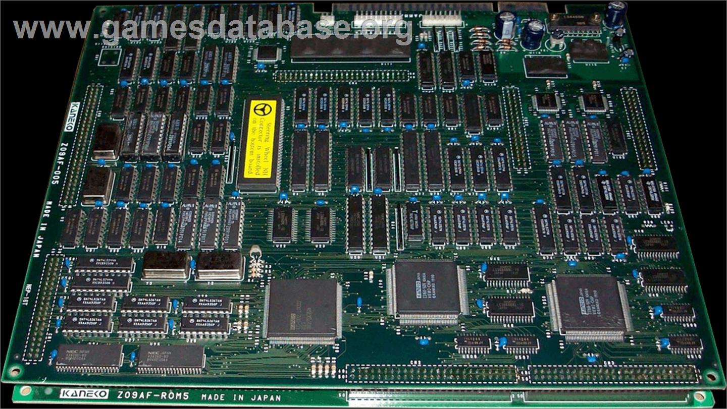 Great 1000 Miles Rally: Evolution Model!!! - Arcade - Artwork - PCB