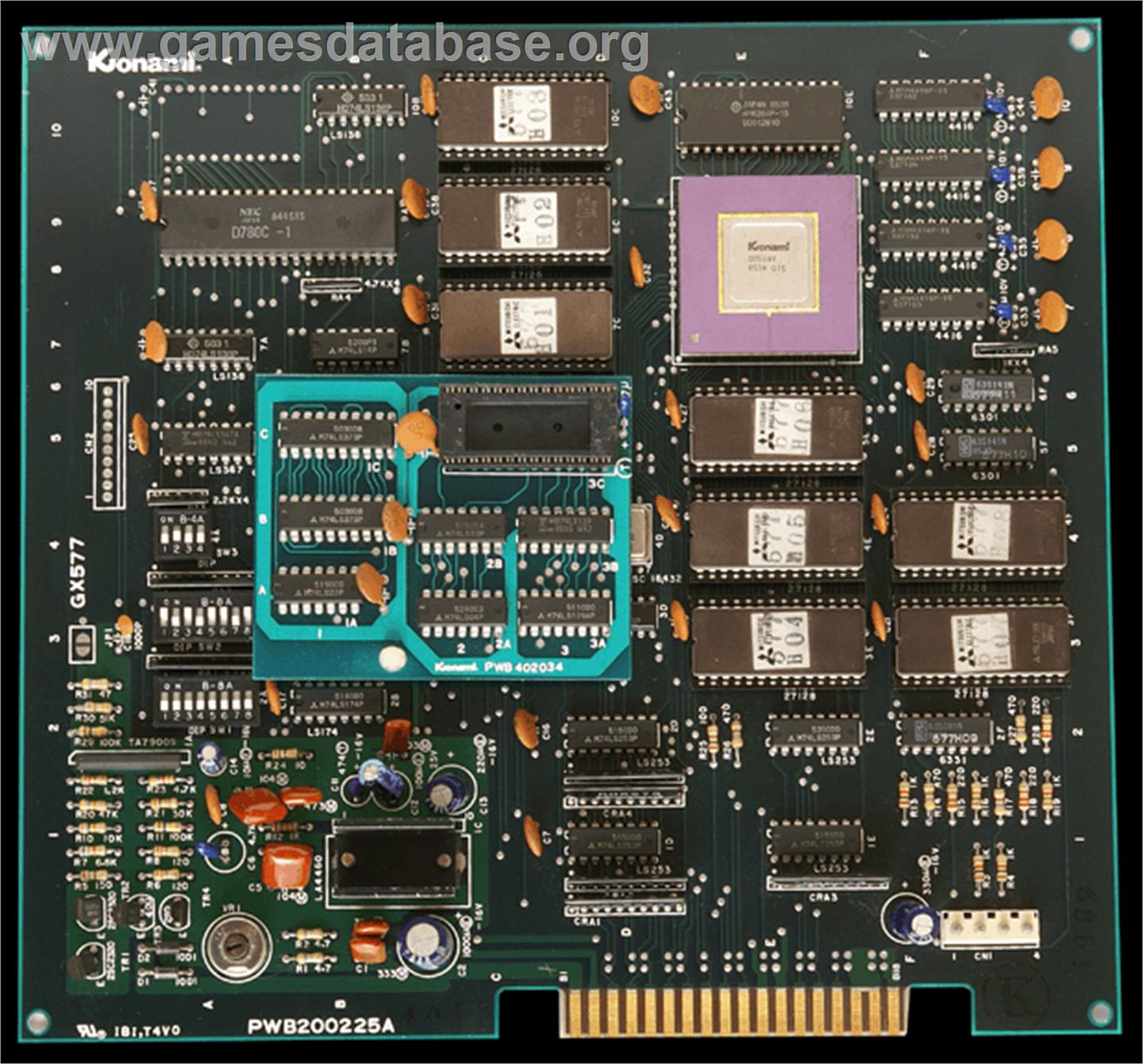 Green Beret - Arcade - Artwork - PCB