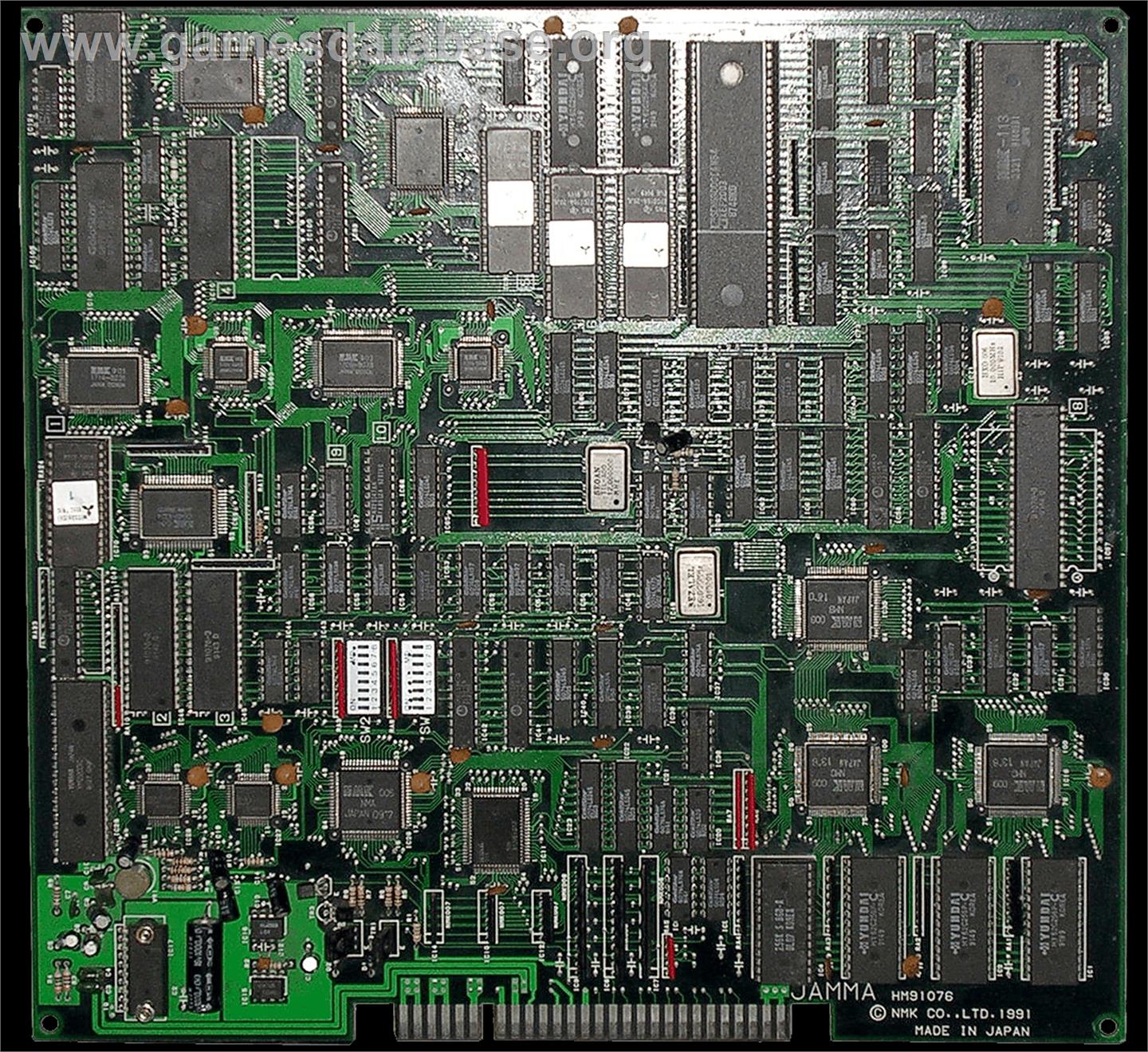 Hacha Mecha Fighter - Arcade - Artwork - PCB