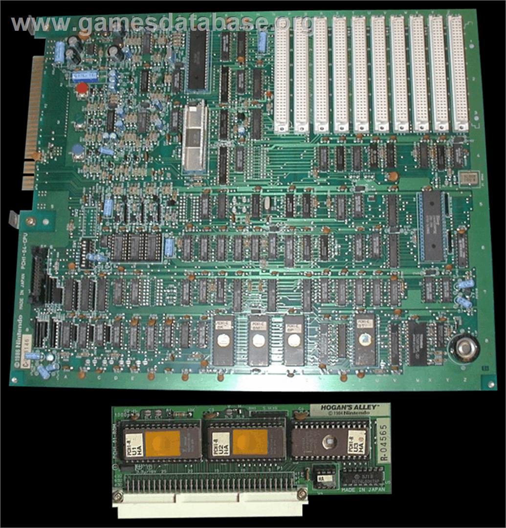 Hogan's Alley - Arcade - Artwork - PCB