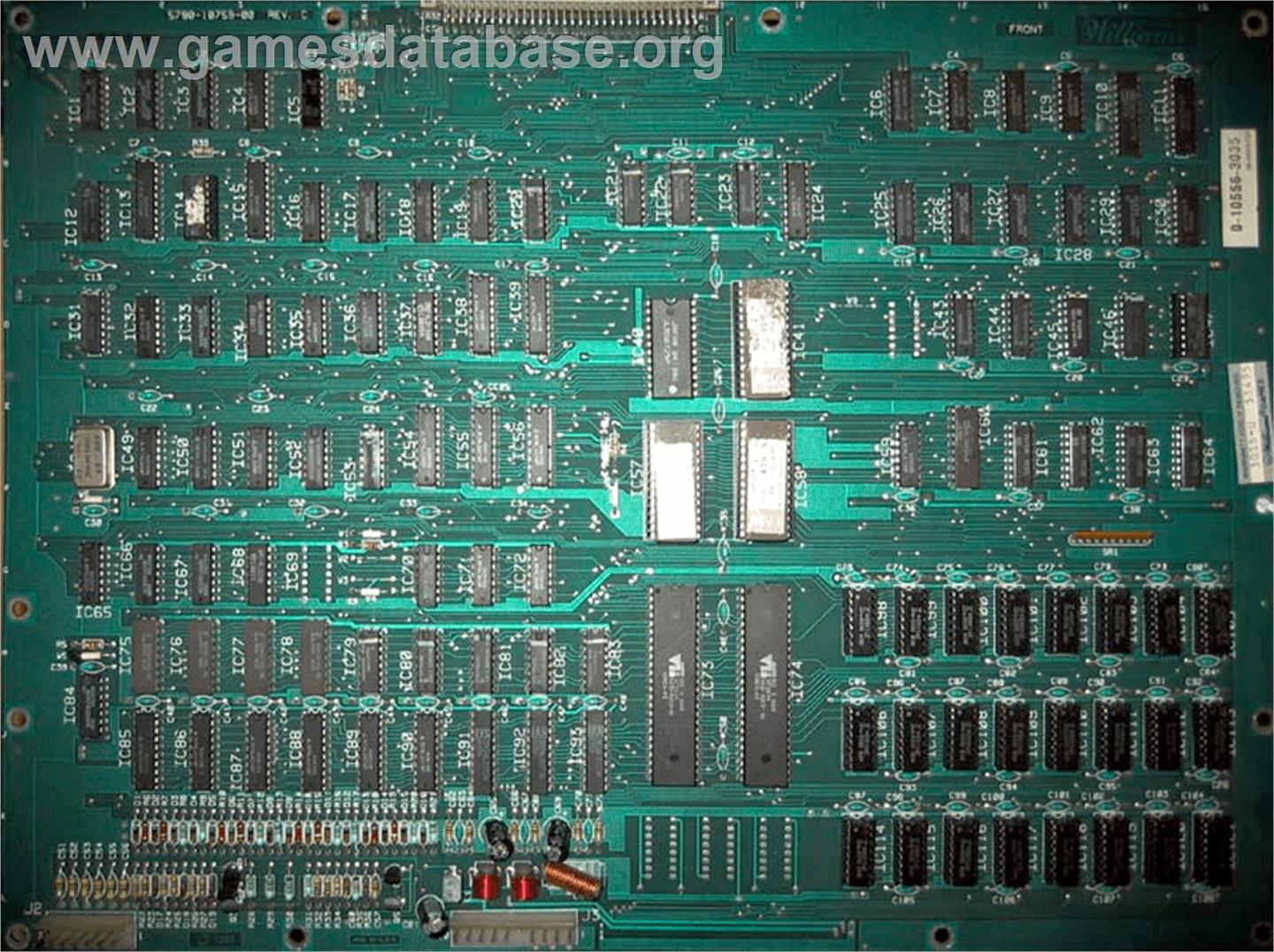 Joust 2 - Survival of the Fittest - Arcade - Artwork - PCB