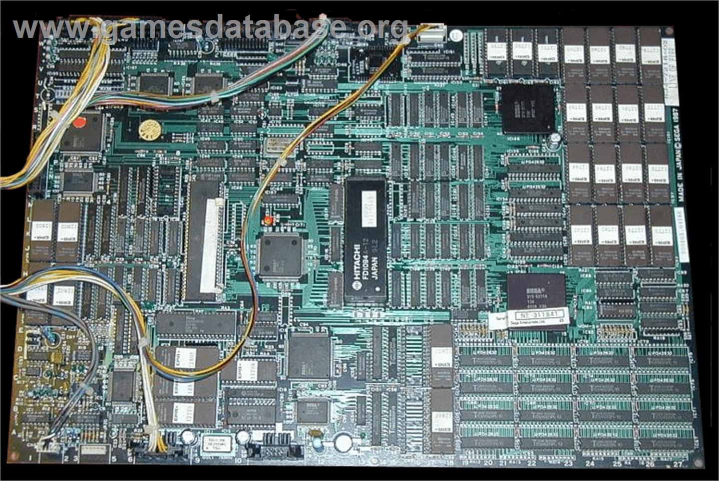 Line of Fire / Bakudan Yarou - Arcade - Artwork - PCB