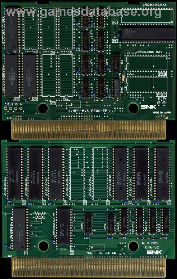 Magician Lord - Arcade - Artwork - PCB