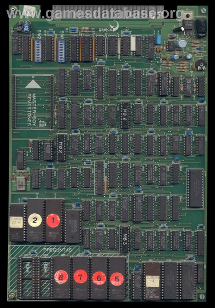 Master Boy - Arcade - Artwork - PCB