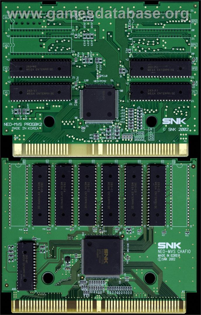 Metal Slug 4 Plus - Arcade - Artwork - PCB