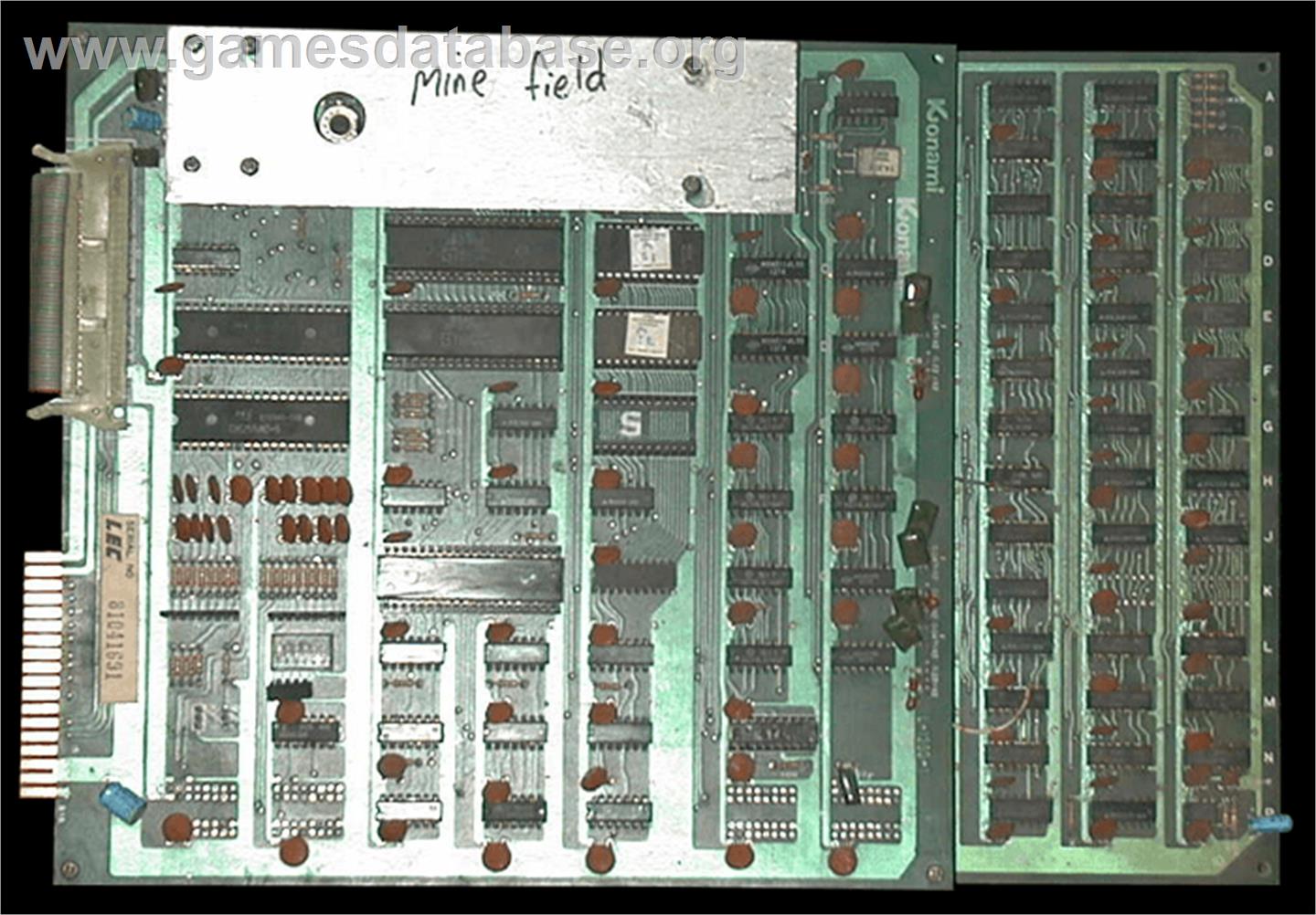 Minefield - Arcade - Artwork - PCB