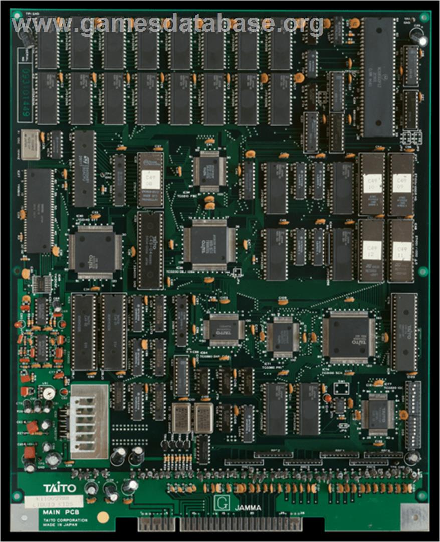Mizubaku Daibouken - Arcade - Artwork - PCB