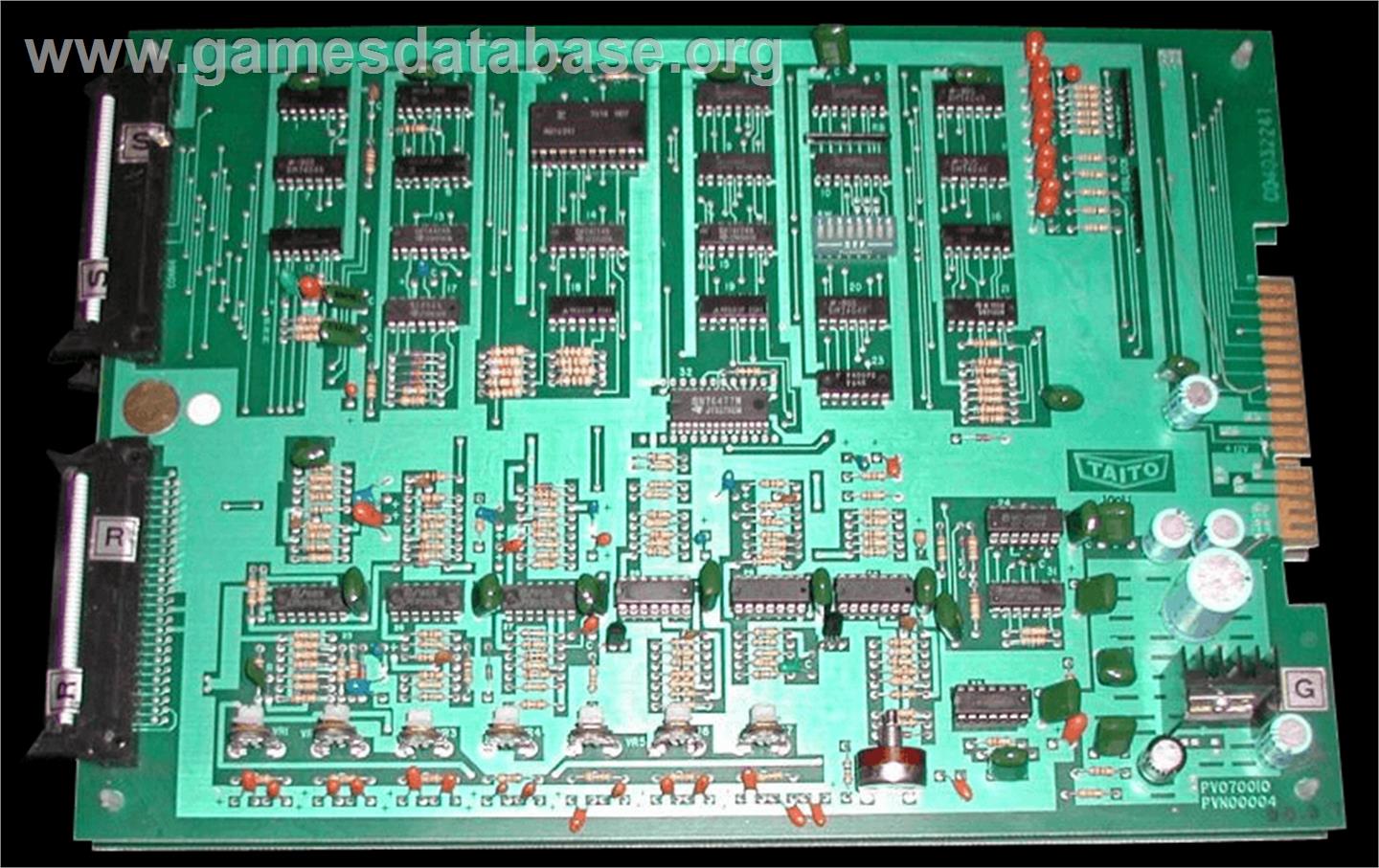 Moon Base - Arcade - Artwork - PCB