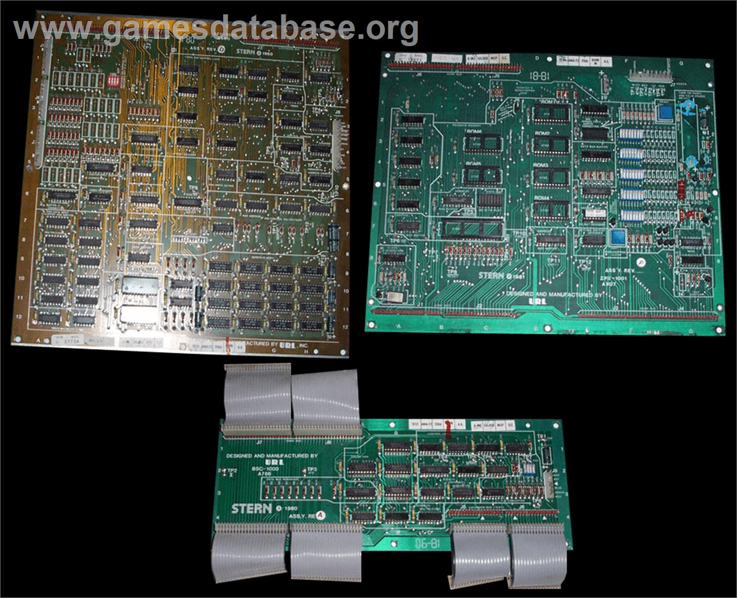 Moonwar - Arcade - Artwork - PCB