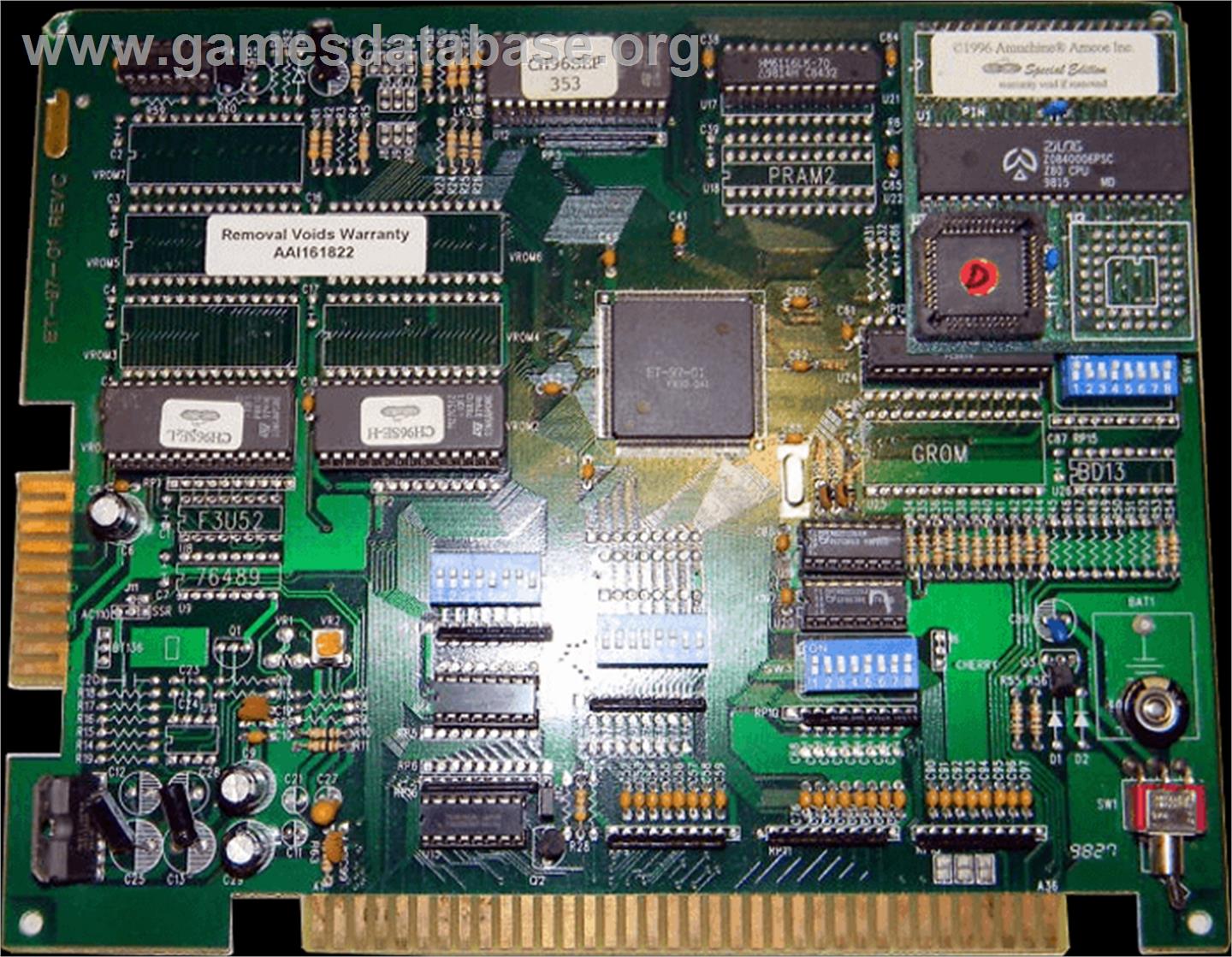 New Cherry '96 Special Edition - Arcade - Artwork - PCB