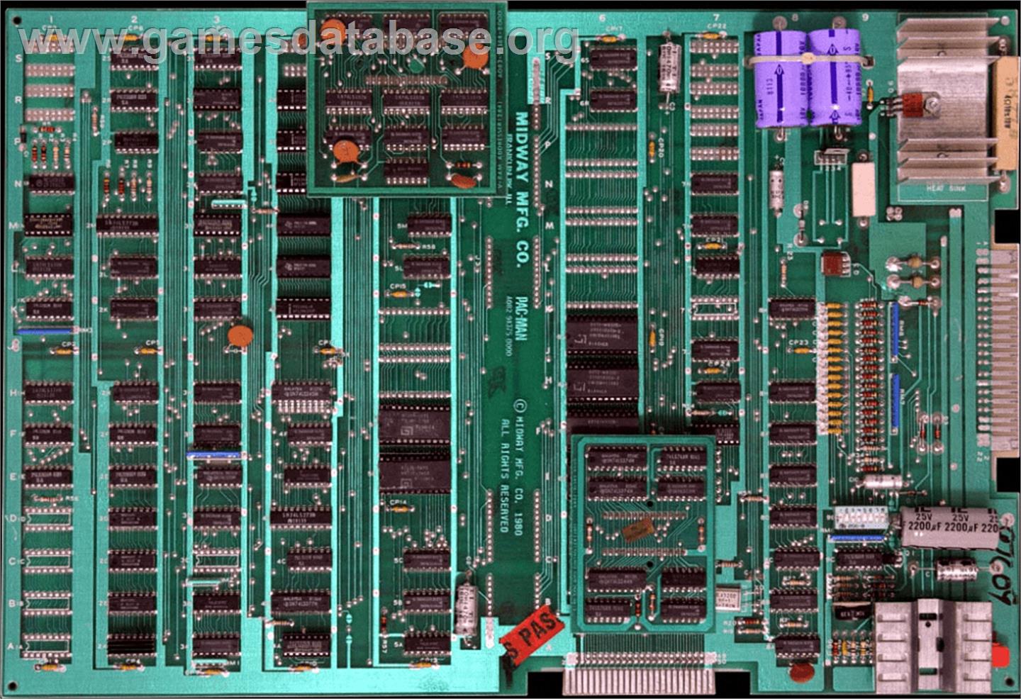 Pac-Man - Arcade - Artwork - PCB