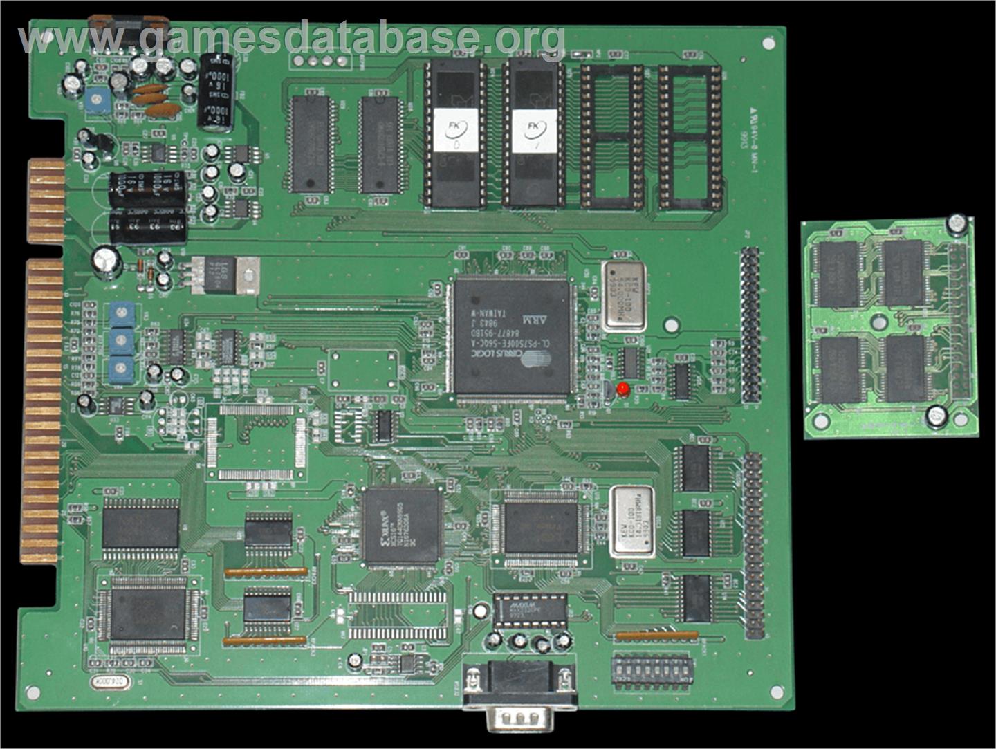 Pang Pang Car - Arcade - Artwork - PCB