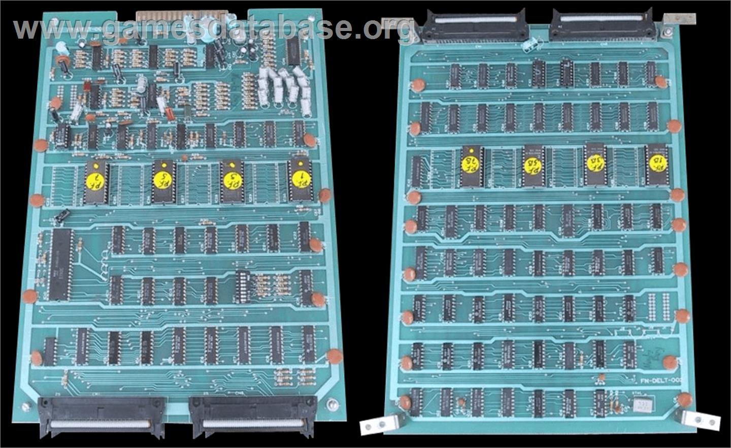 Pop Flamer - Arcade - Artwork - PCB