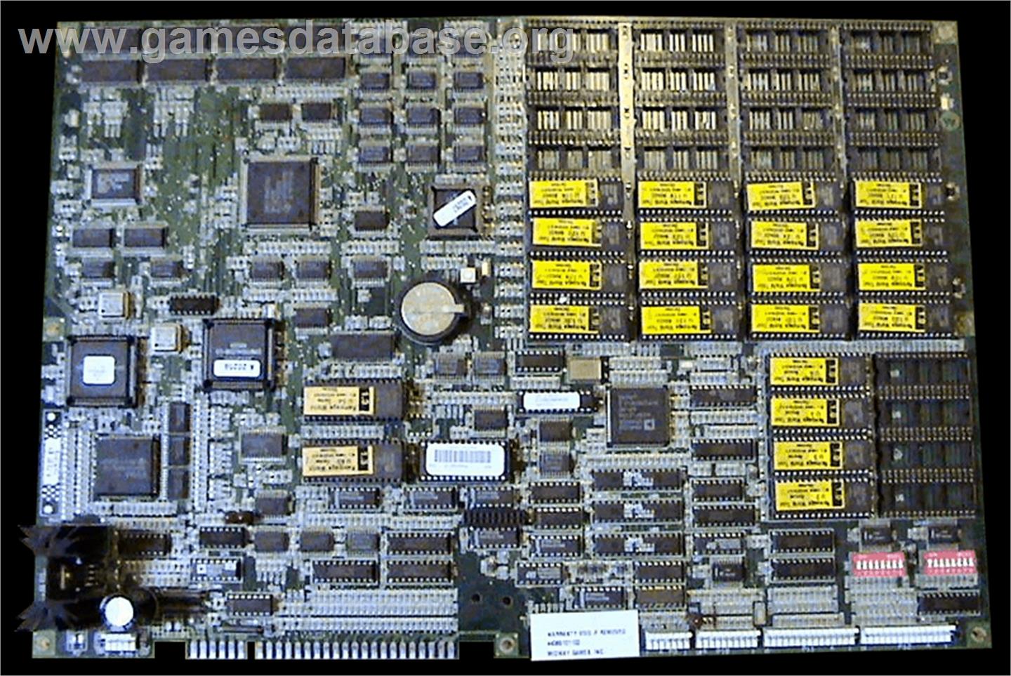 Rampage: World Tour - Arcade - Artwork - PCB